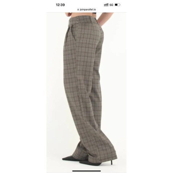 Rumored Ford trouser heritage plaid women's XS 90's Y2K NWT - Picture 2 of 12